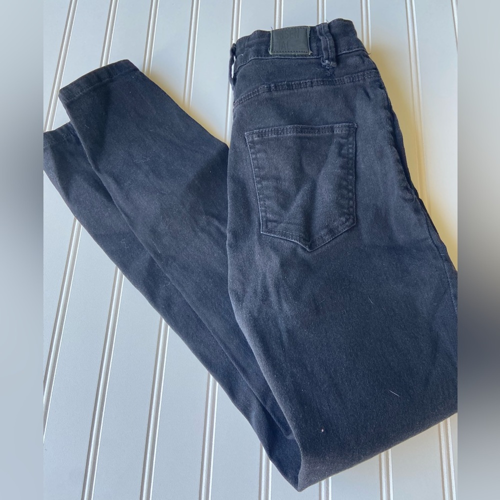 Bershka Black High Waist jeans Sz:02